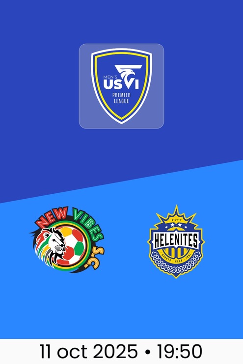 New Vibes SC vs Helenites SC | USVISF Premier League 2025