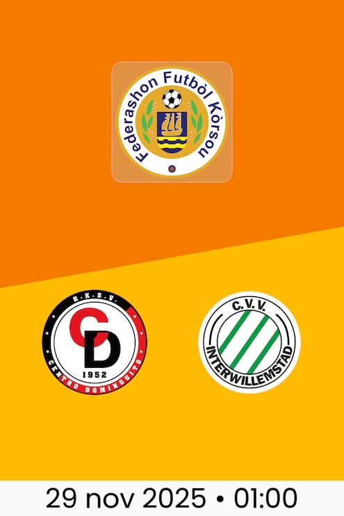 R.K.S.V. Centro Dominguito vs Inter Willemstad | Curaçao Promé Divishon