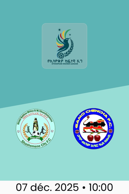 Shashemene Ketema - Gamo Chencha | Ethiopian Higher League 2025
