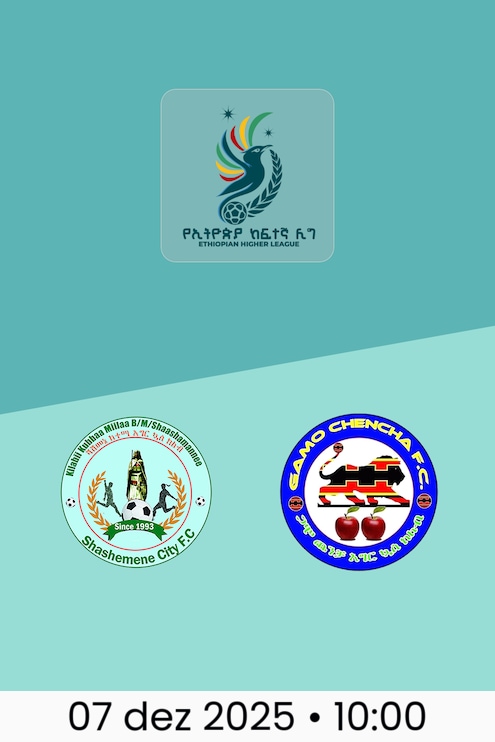 Shashemene Ketema x Gamo Chencha | Ethiopian Higher League 2025
