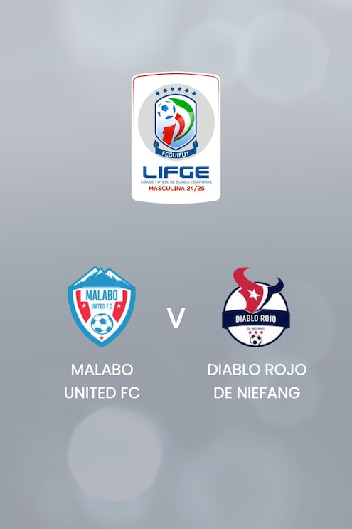 Malabo United FC vs Diablo Rojo de Niefang | Liga de Fútbol de Guinea Equatorial 2024-25 | Partido completo