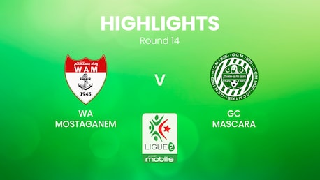 WA Mostaganem - GC Mascara | Ligue 2 2024/25 | Algerien | Highlights