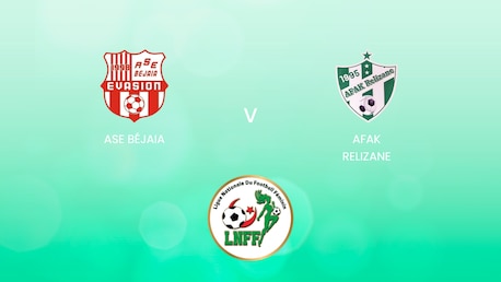 ASE Béjaia - AFAK Relizane | Championnat National D1 2024/25 | Algeria | Match completo