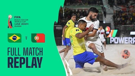 Brésil - Portugal | Groupe D | Coupe du Monde de Beach Soccer de la FIFA, Émirats Arabes Unis 2024 Dubaï™ | Match complet