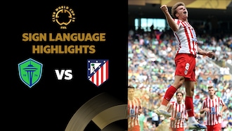 Seattle Sounders FC x Atlético de Madrid | Grupo B | FIFA Club World Cup 2025™ | Melhores momentos (Linguagem de sinais)