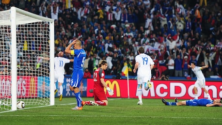 Das Tor von Róbert Vittek 72' | Slowakei - Italien | FIFA Fussball-Weltmeisterschaft Südafrika 2010™