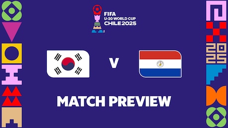 República da Coreia x Paraguai | Grupo B | Copa do Mundo Sub-20 da FIFA Chile 2025™ | Prévia da partida