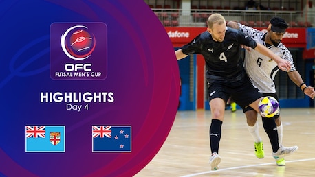 Fiji vs New Zealand | Día 4 | Copa Masculina de Futsal OFC 2025 | Highlights