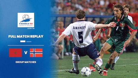 Marruecos vs Noruega | Grupo A | Copa Mundial de la FIFA Francia 1998™ | Partido Completo