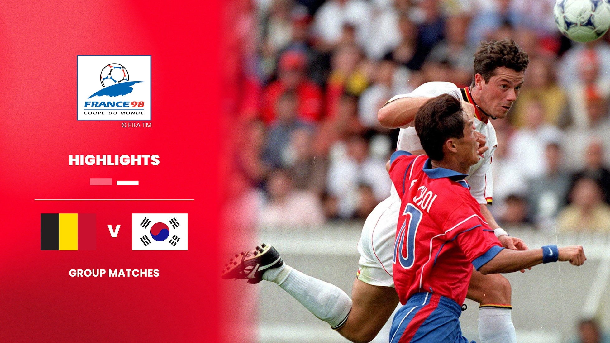 Bélgica x República da Coreia | Grupo E | Copa do Mundo da FIFA França 1998™ | Melhores momentos