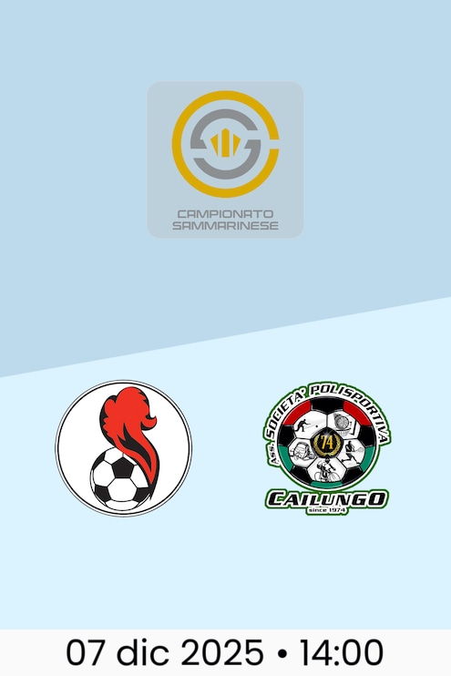 Pennarossa - Cailungo | Campionato Sammarinese 2025/26