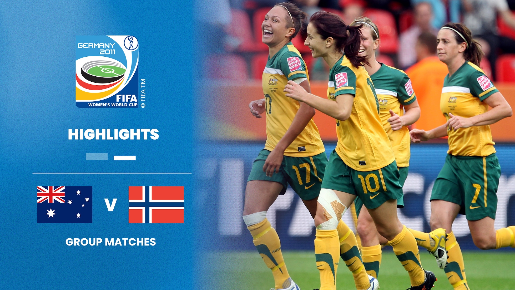 Australia v Norway | Group D | FIFA Women's World Cup Germany 2011™ | Highlights