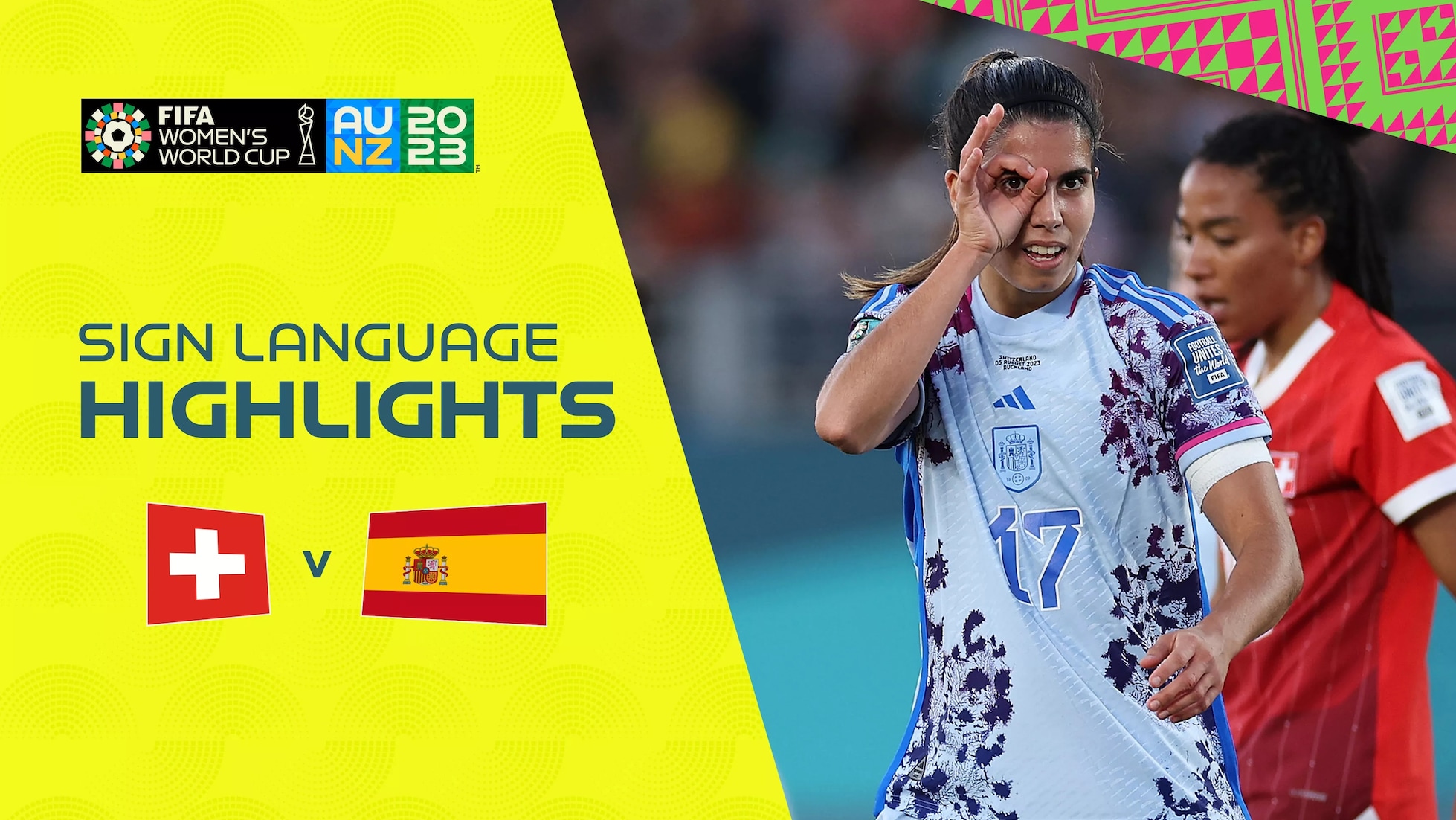 Suíça x Espanha | Oitavas de final | Copa do Mundo FIFA Feminina de 2023, em Austrália e Nova Zelândia | Melhores momentos (Linguagem de sinais)