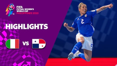 Italia - Panama | Gruppo D | Coppa del Mondo di Futsal Femminile della FIFA Filippine 2025 | Highlights