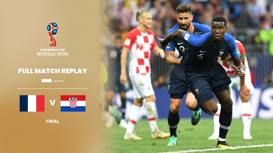 France - Croatie | Finale | Coupe du Monde de la FIFA, Russie 2018™ | Match complet