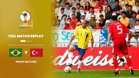 Brasil vs Turquía | Grupo C | Copa Mundial de la FIFA Corea/Japón 2002™ | Partido Completo