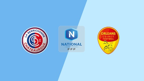Châteauroux vs Orléans | Campeonato Nacional 2025/2026 | Partido completo