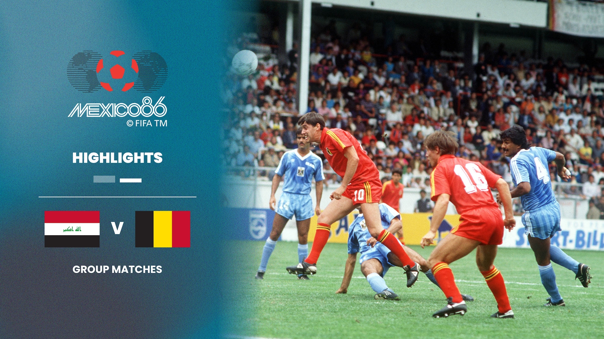 Iraq v Belgium | Group B | 1986 FIFA World Cup Mexico™ | Highlights