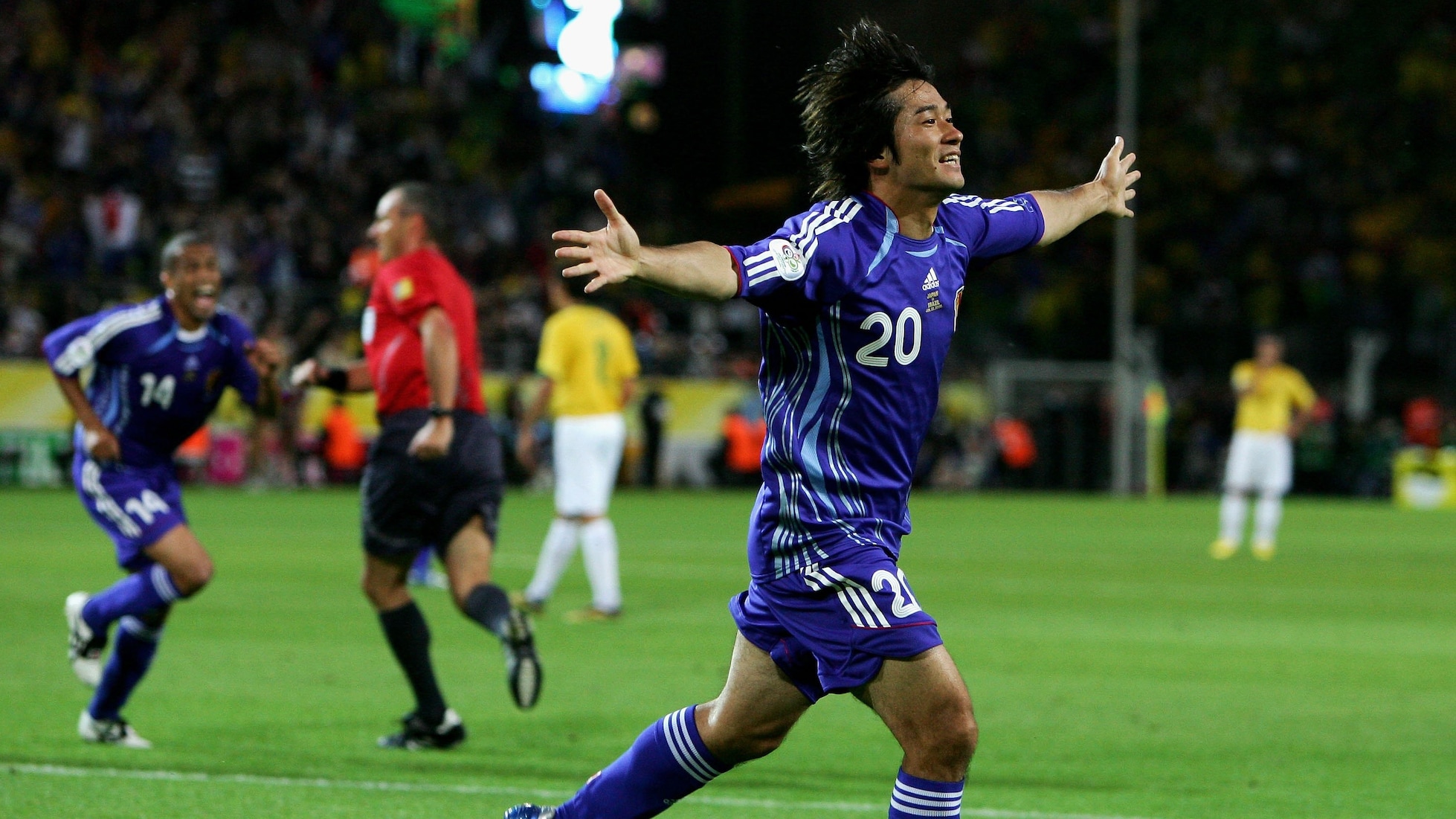 Keiji Tamada Goal 34' | Japan vs Brazil | 2006 FIFA World Cup Germany™