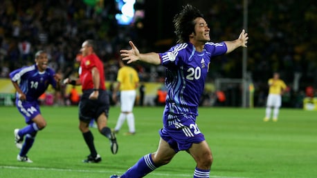 Le but de Keiji Tamada 34' | Japon - Brésil | Coupe du Monde de la FIFA, Allemagne 2006™