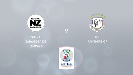 Nueva Zaragoza de Sampaka - The Panthers CF | Liga de Fútbol de Guinea Equatorial 2024-25 | Spiel in voller Länge