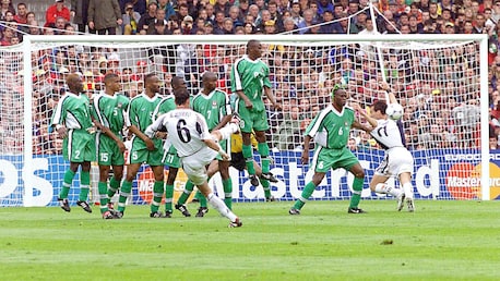 Fernando Hierro Goal 21' | Spain vs Nigeria | 1998 FIFA World Cup France™