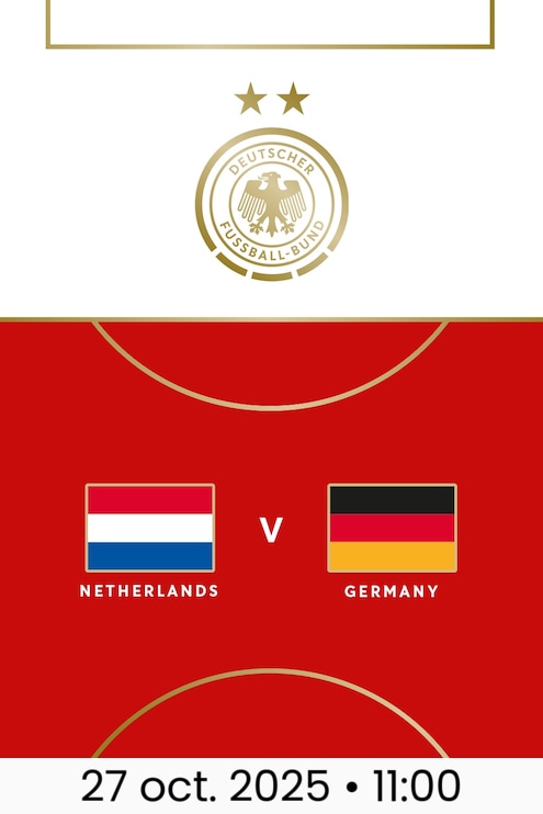 Pays-Bas - Allemagne | Match amical international féminin U19
