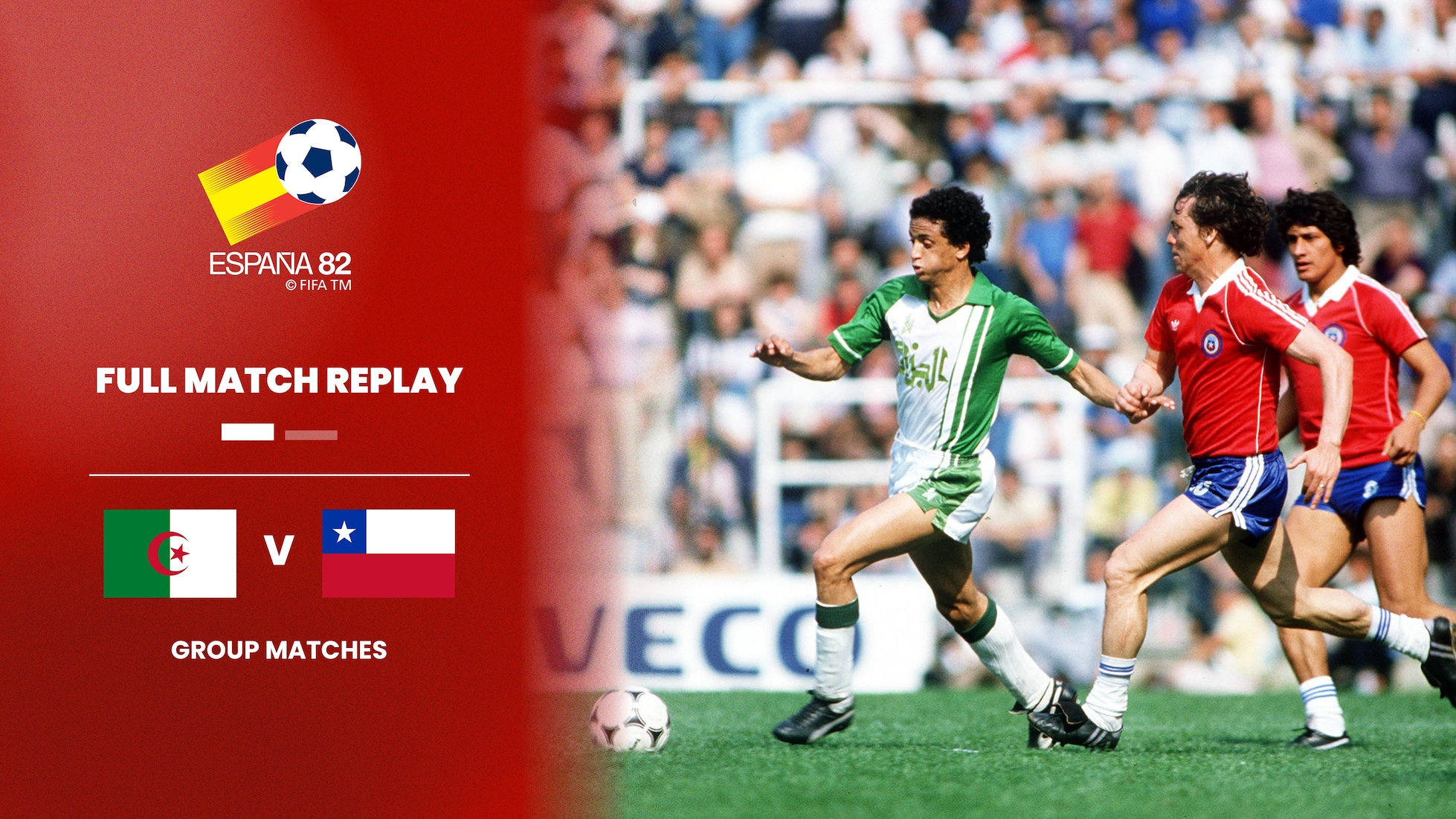Algeria - Cile | Gruppo 2 | Coppa del mondo FIFA Germania 1982 | Match completo