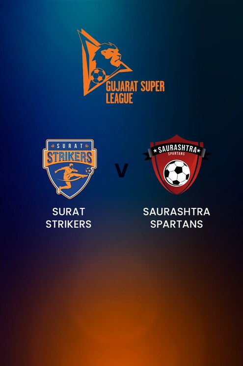 Surat Strikers x Saurashtra Spartans | Gujarat Super League | Jogo completo