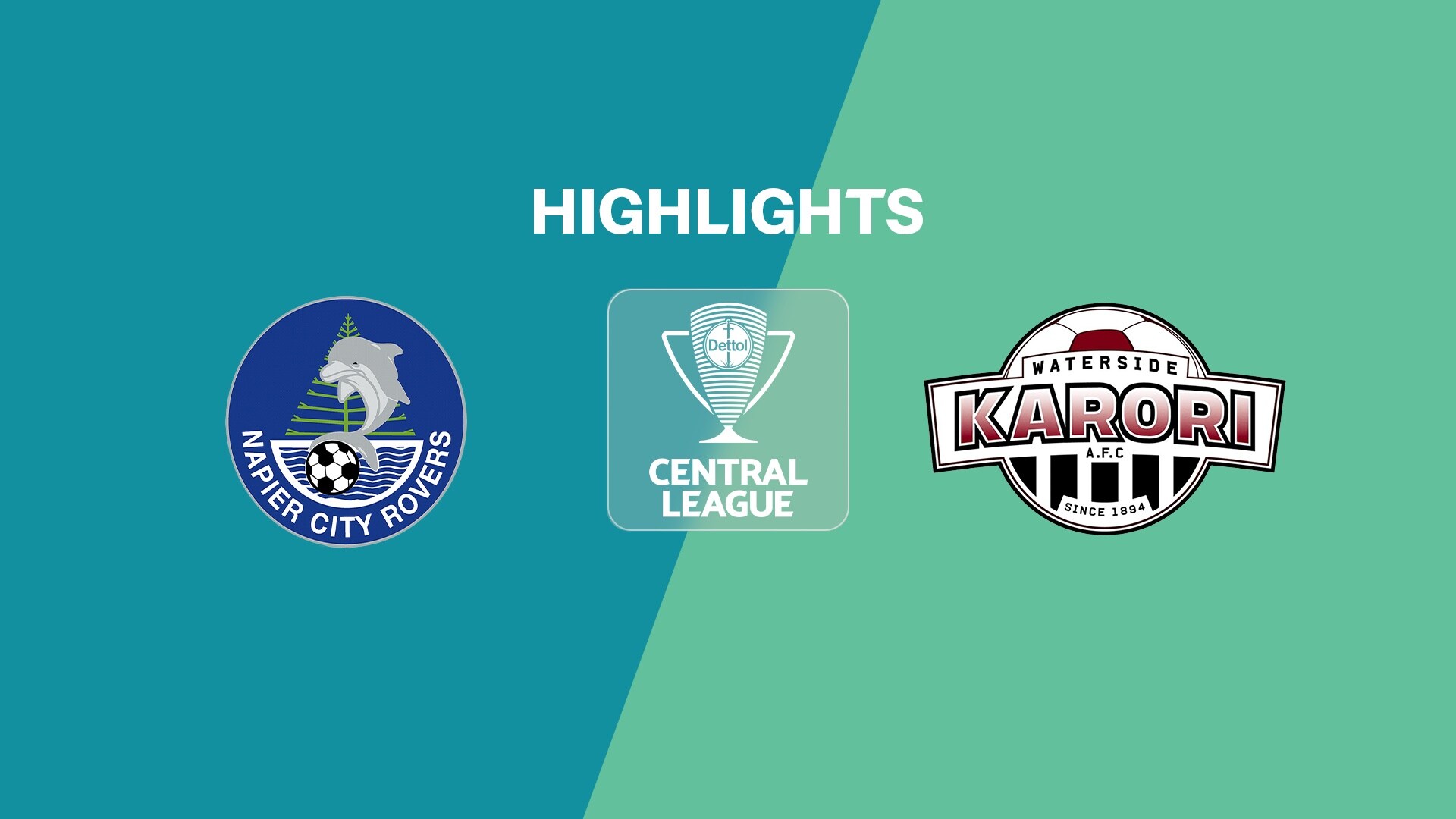 Napier City Rovers v Waterside Karori | Central League | National League 2025 | Highlights