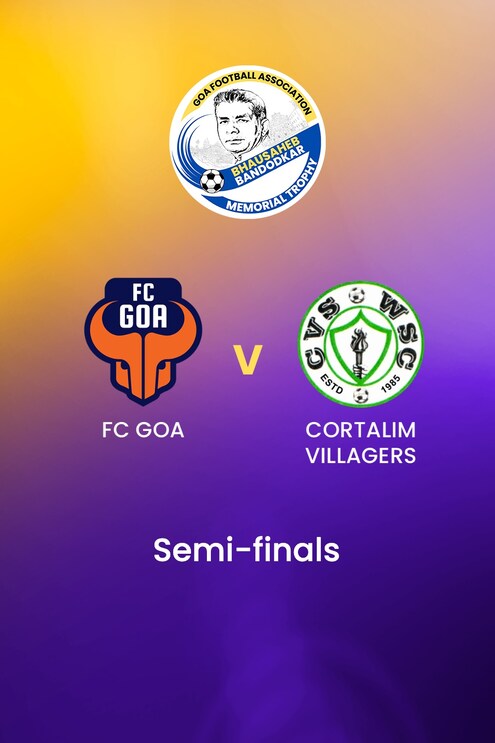 FC Goa - Cortalim Villagers | Demi-finales | Bhausaheb Bandodkar Memorial Trophy | Match complet