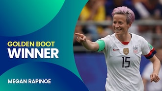 Megan Rapinoe | Bota de Oro | Copa Mundial Femenina de la FIFA Francia 2019™