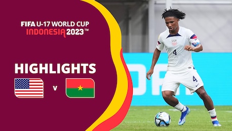 USA-Burkina Faso | Gruppo E | Coppa del Mondo U-17 FIFA Indonesia 2023 | Highlights