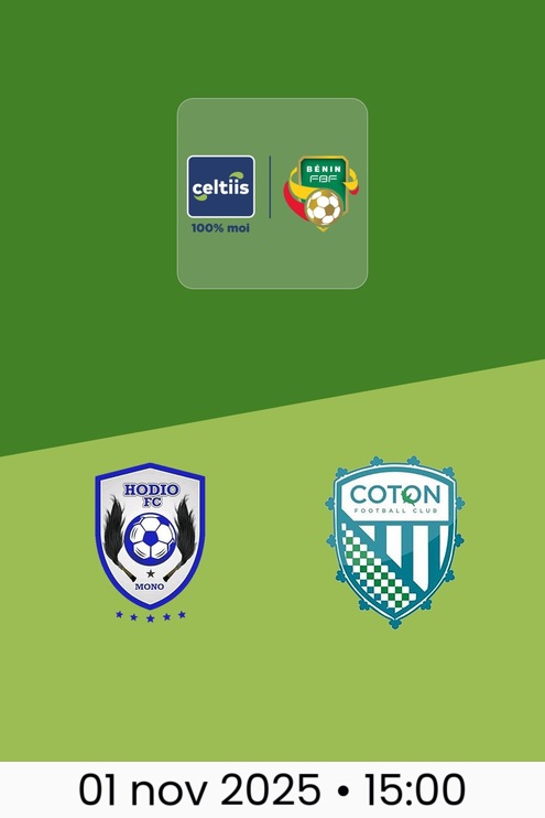 Hodio FC x Coton FC | Ligue 1 2025