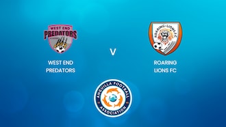 West End Predators v Roaring Lions FC | Senior Men's League 2025 | Full Match Replay