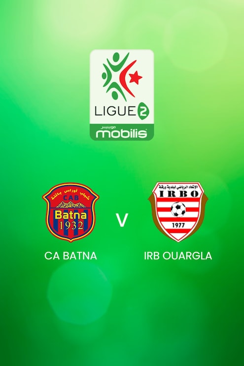 CA Batna - IRB Ouargla | Ligue 2 2024/25 | Algerien | Spiel in voller Länge