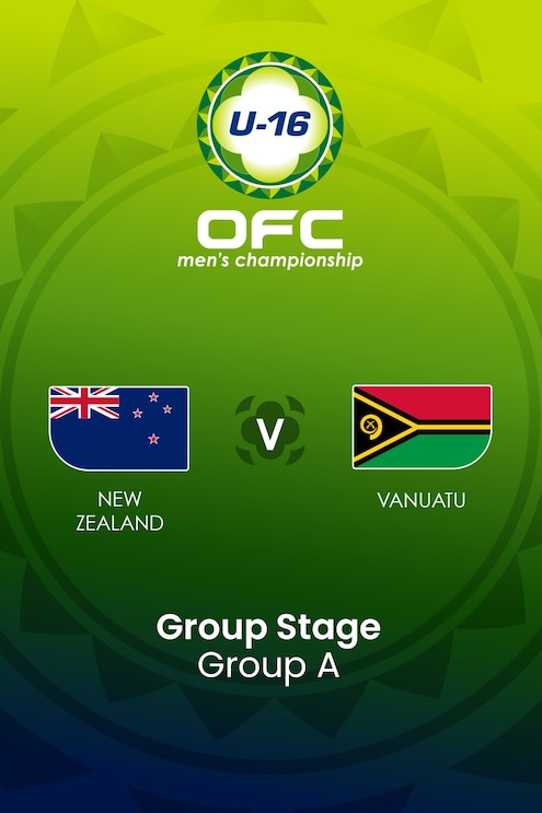 New Zealand v Vanuatu | Group A | OFC U-16 Men's Championship | Full Match Replay