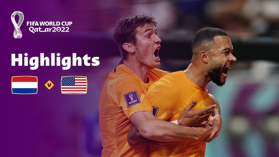 Netherlands v USA | Round of 16 | FIFA World Cup Qatar 2022™ | Highlights