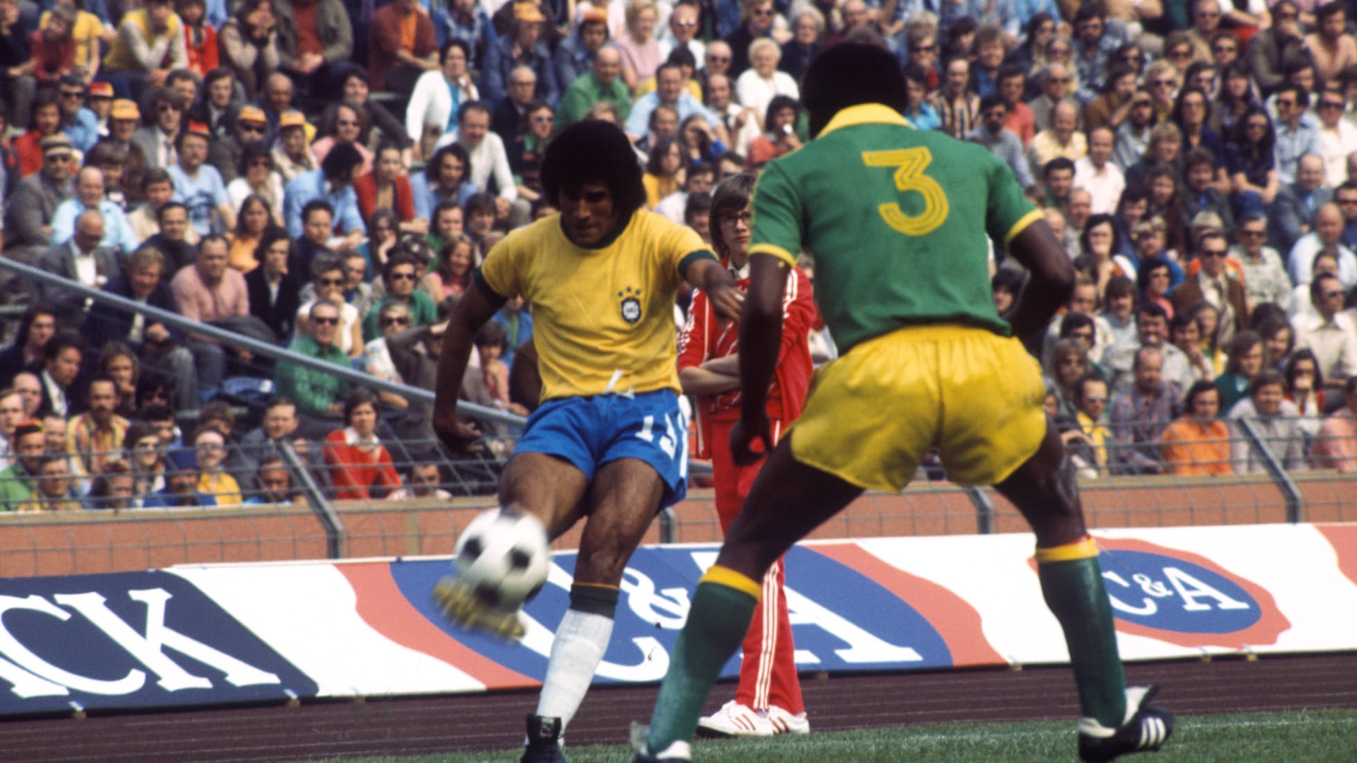 Valdomiro  Goal 79' | Zaire vs Brazil | 1974 FIFA World Cup Germany™