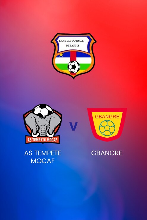 AS Tempete Mocaf x AS Gbangre | League de Bangui | Central African Republic | Jogo completo