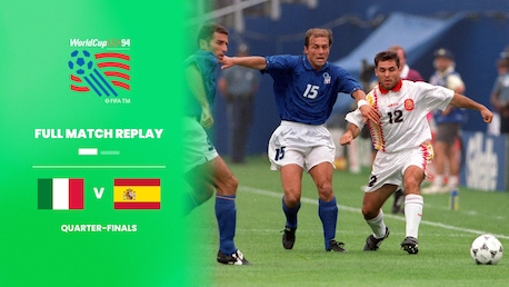 Italia - Spagna | Quarti di finale | Coppa del Mondo FIFA USA 1994 | Match completo