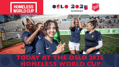 Día 5 - Hoy en la Oslo 2025 Homeless World Cup