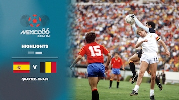 Spain v Belgium | Quarter-finals | 1986 FIFA World Cup Mexico™ | Highlights