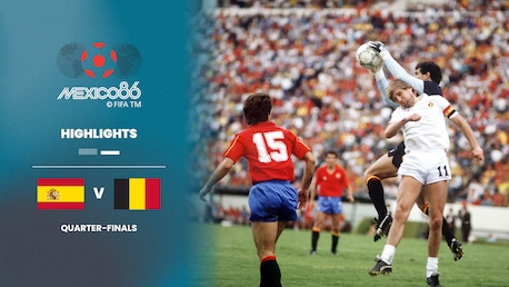 Espagne - Belgique | Quarts de finale | Coupe du Monde de la FIFA, Mexique 1986™ | Résumé vidéo
