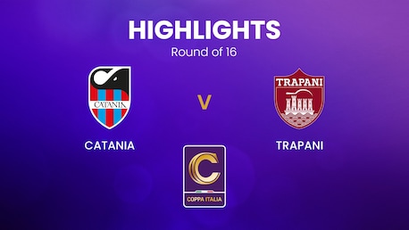 catania vs Trapani | Octavos de final | Coppa Italia Serie C | Highlights