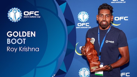Roy Krishna | Soulier d'Or | OFC Men’s Nations Cup