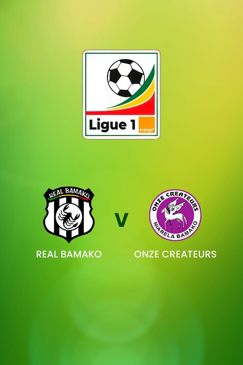 AS Real Bamako - Onze Createurs | Championnat National Ligue 1 Orange | Match completo