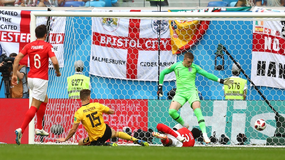 Thomas Meunier Goal 4' | Belgium v England | 2018 FIFA World Cup Russia™