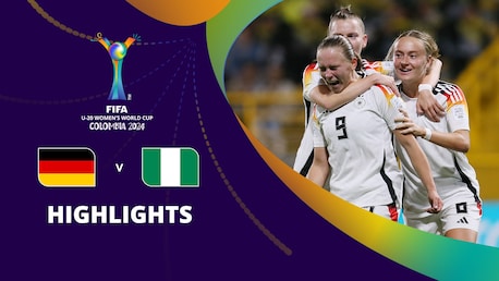 Allemagne - Nigeria | Groupe D | Coupe du Monde Féminine U-20 de la FIFA, Colombie 2024™ | Résumé vidéo