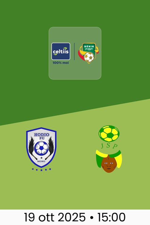 Hodio FC - JSP FC | Ligue 1 2025